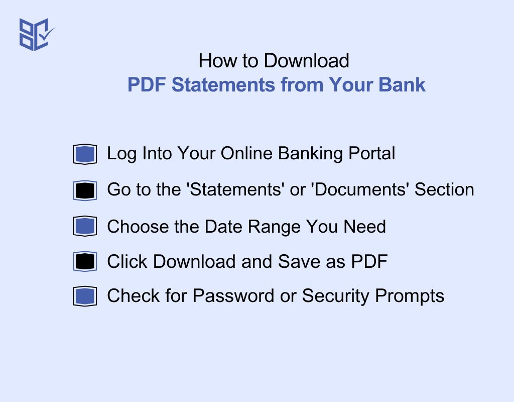 How to Download PDF Statements from Your Bank